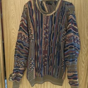 Funky 90s patterned  sweater